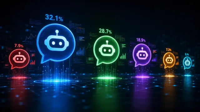 ChatGPT Just Lost Majority Market Share for the First Time — What's Actually Happening