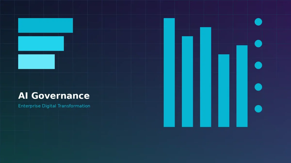 Enterprise dashboard showing AI agent governance metrics and compliance status