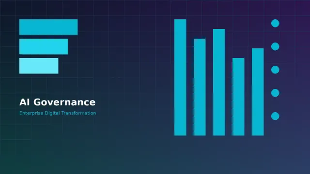 Enterprise dashboard showing AI agent governance metrics and compliance status